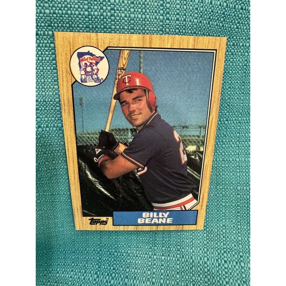 Billy Beane 1987 Topps #114 Minnesota Twins Rookie Card MLB Moneyball A’s GM